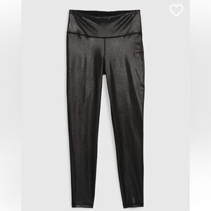 GapFit High Rise Power Shine Legging - Black - S - NWOT